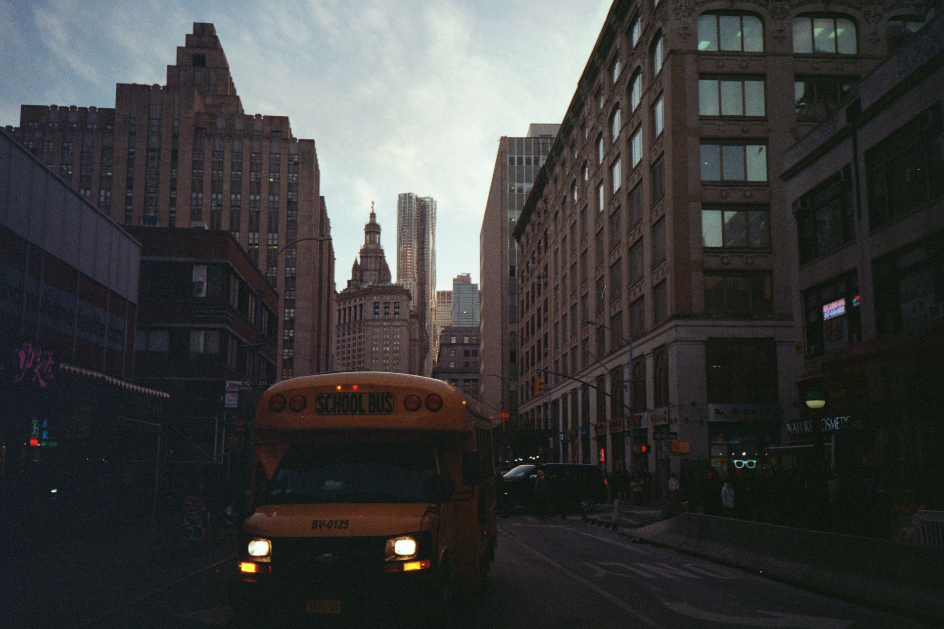 A school bus in New York